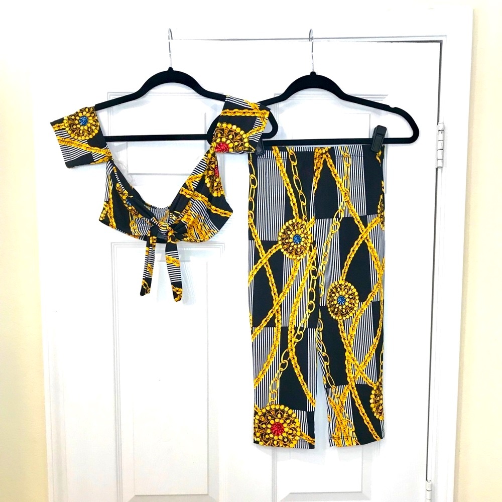 LUX RESORT CROP SET